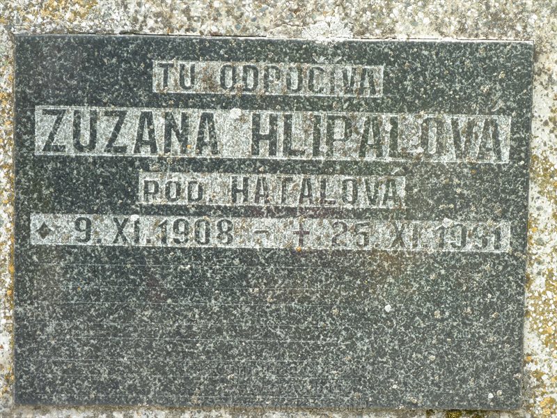 Zuzana Hlipalova (Hatalova)